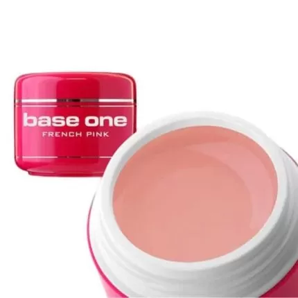 UV nagų gelis Base One French Pink rožinis 5g