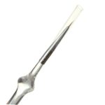 Skaidrus plonas nagų dailės teptukas