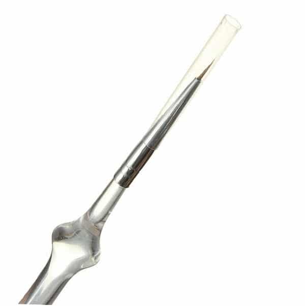 Skaidrus plonas nagų dailės teptukas Skaidrus plonas nagų dailės teptukas