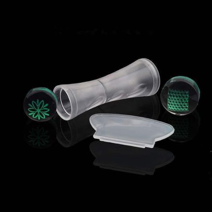 Dvipusis silikoninis antspaudas nagų dailei