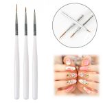 Nagų dailės teptukų rinkinys 3 vnt.