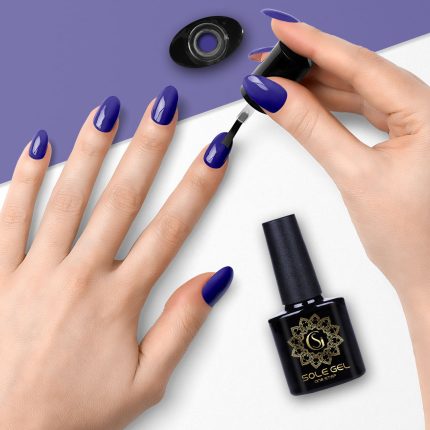 ONE STEP gēla laka SOLE GEL VIOLET BLUE 186