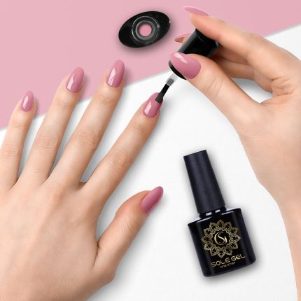 ONE STEP gēla laka SOLE GEL DUSTY PINK 124
