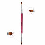 Divpusēja gēla un nagu mākslas ota