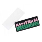 Universāls 12 slīpēšanas uzgaļu komplekts elektriskajām frēzēm - pedikīram