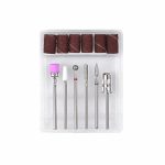 Dimanta frēzes uzgaļu komplekts kutikulām 6 gab.