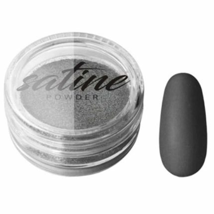 Satīna efekta pūderis nagiem Satine Grey