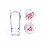 Divpusējs silikona zīmogs nagu mākslai BP1