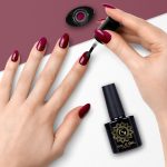 ONE STEP gēla laka SOLE GEL GLITTER BERRY 26