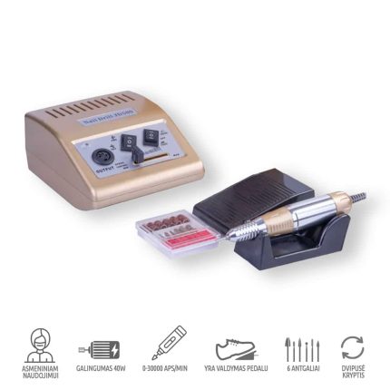 40W elektriska nagu frēze JD500 zelta krāsā