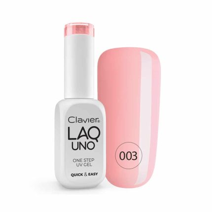 Gēla laka "trīs vienā" LaqUno One Step Gel 8ml. One & Only 003