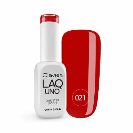 Gēla laka "trīs vienā" LaqUno One Step Gel 8ml. Wine Time 021