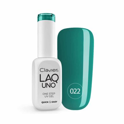 Gēla laka "trīs vienā" LaqUno One Step Gel 8ml. Mossy Forest 022