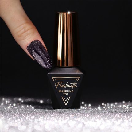 Apdares slānis Flashmatic Sparkling Top MollyLac bez līmes 10g.