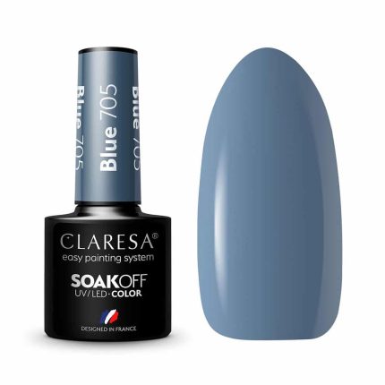 Gēla nagu laka CLARESA Nr. 705 Blue 5g.