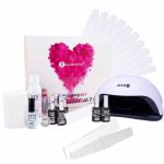 Gēla laku komplekts ar 54W LED lampu NTN Premium "Manicure Box"