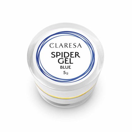 Krāsains gēls nagu mākslai CLARESA Spider Gel 5g. Zils