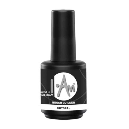 I.Am Brush Builder - gēls pudelītē, CRYSTAL, 15ml.