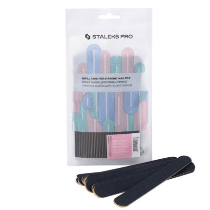 STALEKS EXPERT-20 180 gritu abrazīvie līdzekļi metāla nagu vīlei DFE-20-180, 30 gab.