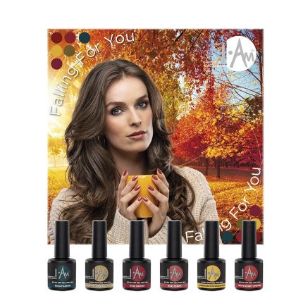 I.Am Falling For You Collection - gēla laku krāsu kolekcija, 6*7ml.