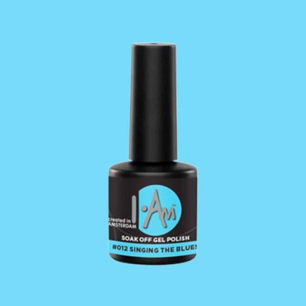 I.Am Soak Off Gel Polish gēla laka Nr.012 SINGING THE BLUES 7ml.