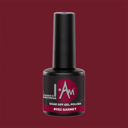 I.Am Soak Off Gel Polish gēla laka Nr.052 GARNET 7ml.