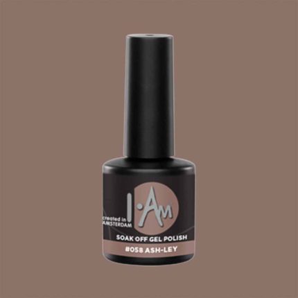 I.Am Soak Off Gel Polish gēla laka Nr.058 ASH-LEY 7ml.