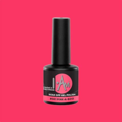 I.Am Soak Off Gel Polish gēla laka Nr.061 PINK-A-BOO 7ml.