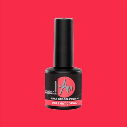 I.Am Soak Off Gel Polish gēla laka Nr.082 HOT CORAL 7ml.