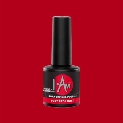 I.Am Soak Off Gel Polish gēla laka Nr.097 RED LIGHT 7ml.