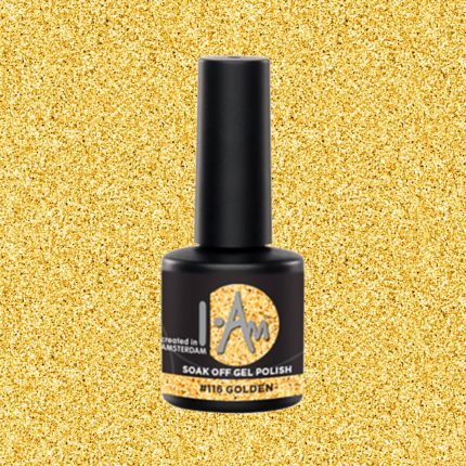 I.Am Soak Off Gel Polish gēla laka Nr.116 GOLDEN 7ml.