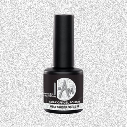 I.Am Soak Off Gel Polish gēla laka Nr.118 Sheer Sheen 7ml.