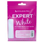 STALEKS EXPERT-51 WHITE maināmi abrazīvi nagu vīlei 240 griti, 10 gab.