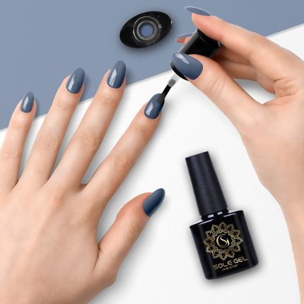 ONE STEP gēla laka SOLE GEL CLOUDY BLUE 195