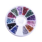 3D nagu mākslas akmeņi dažādās krāsās