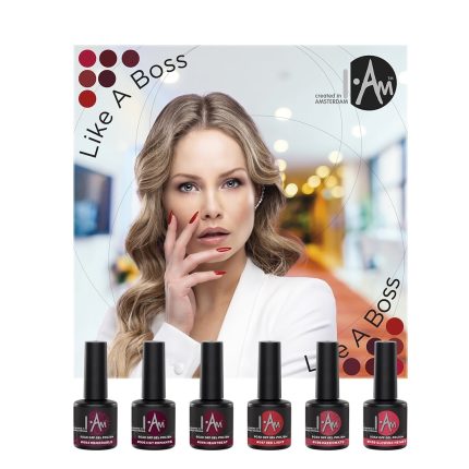 I.Am Like a Boss Collection - gēla laku krāsu kolekcija, 6*7ml.