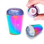 Silikona zīmogs nagu mākslai - ar spīdumiem