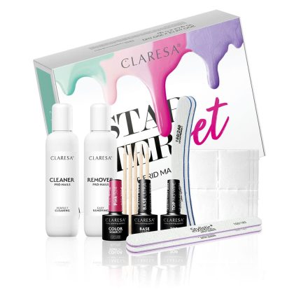 Gēla laku komplekts Claresa Starter Set Love