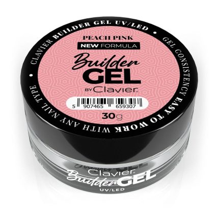 Želeja nagiem CLAVIER Builder Gel PEACH PINK 30g.