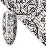 Folija nagu mākslai Melna Nr.14