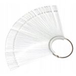 Nagu laku palete ar metāla turētāju - Caurspīdīga