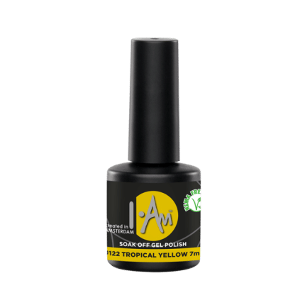 I.Am Soak Off Gel Polish gēla laka Nr.122 TROPICAL YELLOW 7ml.