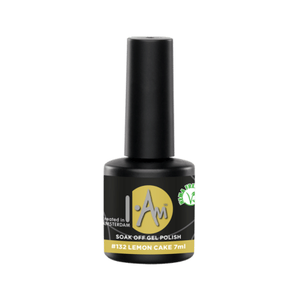 I.Am Soak Off Gel Polish gēla laka Nr.132 LEMON CAKE 7ml.