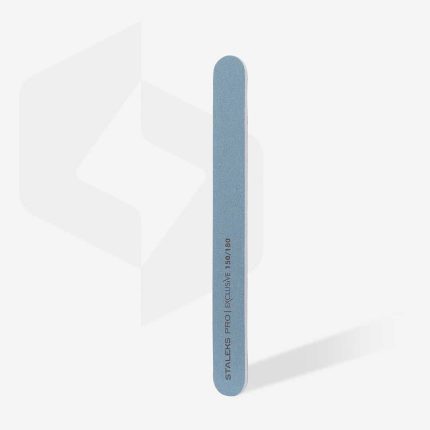 STALEKS PRO taisna, minerāla, polsterēta nagu vīle NFX-22/10, 150/180 griti