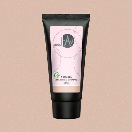 Akrigēls I.Am Acrygel Pink Rose Shimmer 60g