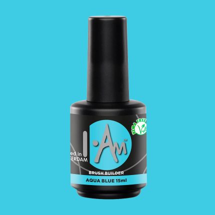 I.Am Brush Builder - gēls pudelītē, AQUA BLUE, 15ml.