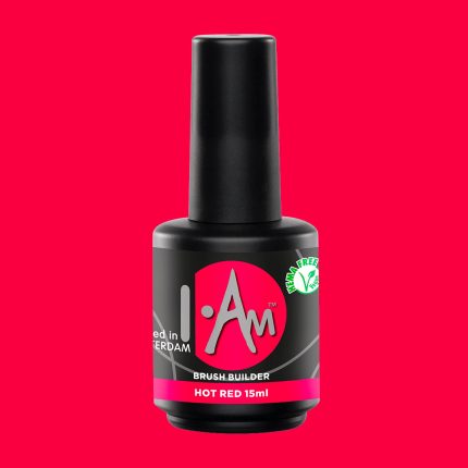 I.Am Brush Builder - gēls pudelītē, HOT PINK, 15ml.