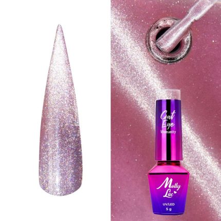 Gēla nagu laka Molly Lac 5g. Cat Eye Lipstick Nr.441