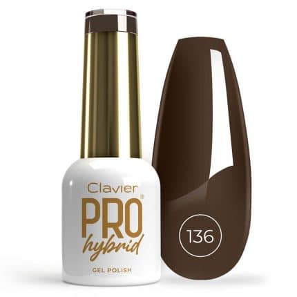Gēla nagu laka Clavier PRO HYBRID Nr.136