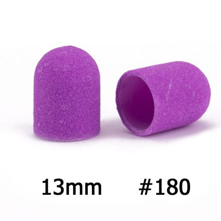 Pedikīra abrazīvie uzgaļi ABS Podo AlleMed Violet Purple 13 mm. 180 griti 10 gab.